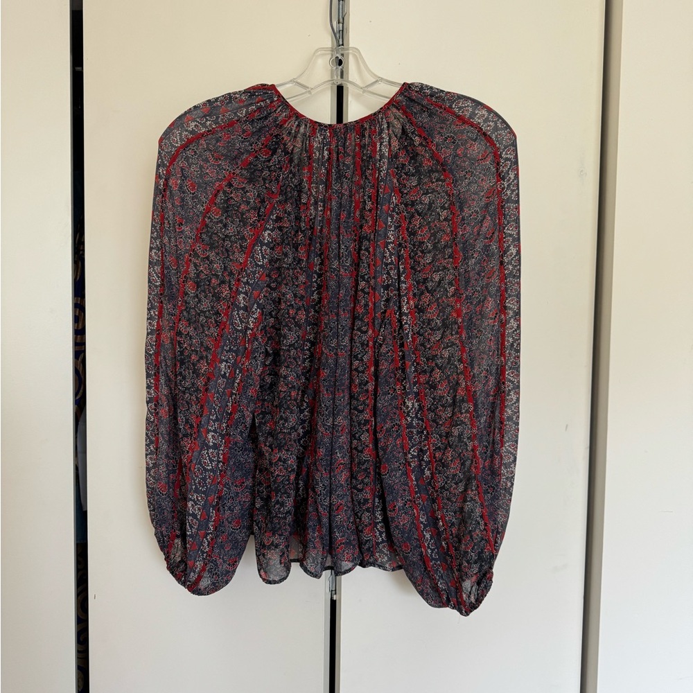 Ulla Johnson Deetra Silk Blouse - Picture 10 of 12